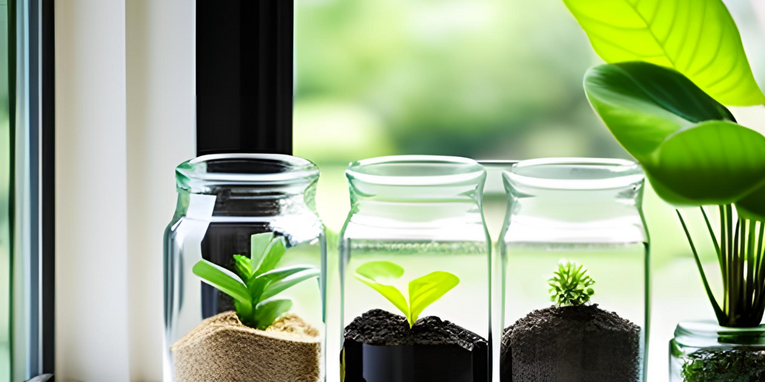 Grow Plants in Plant Jar