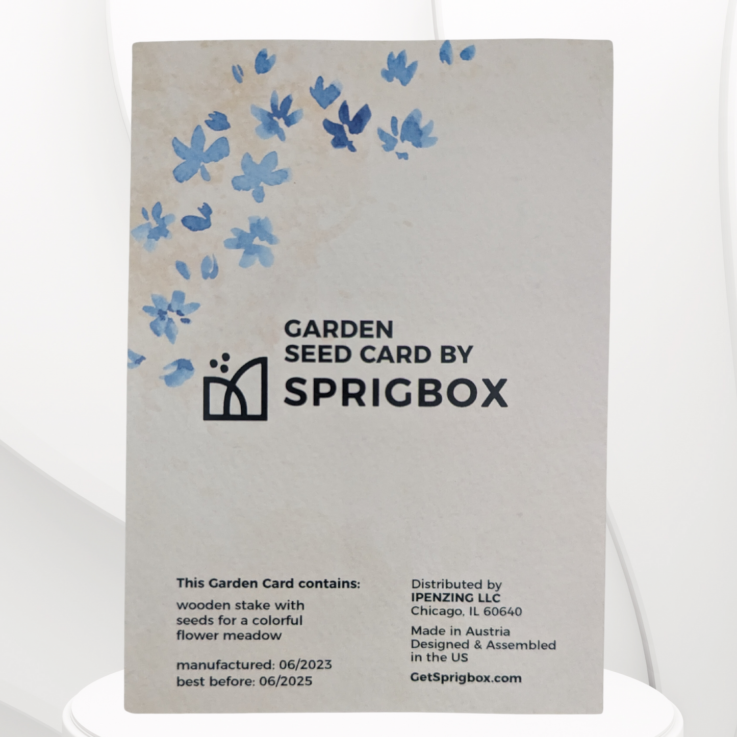 Garden Seed Card - Garden Reverie - Sprigbox