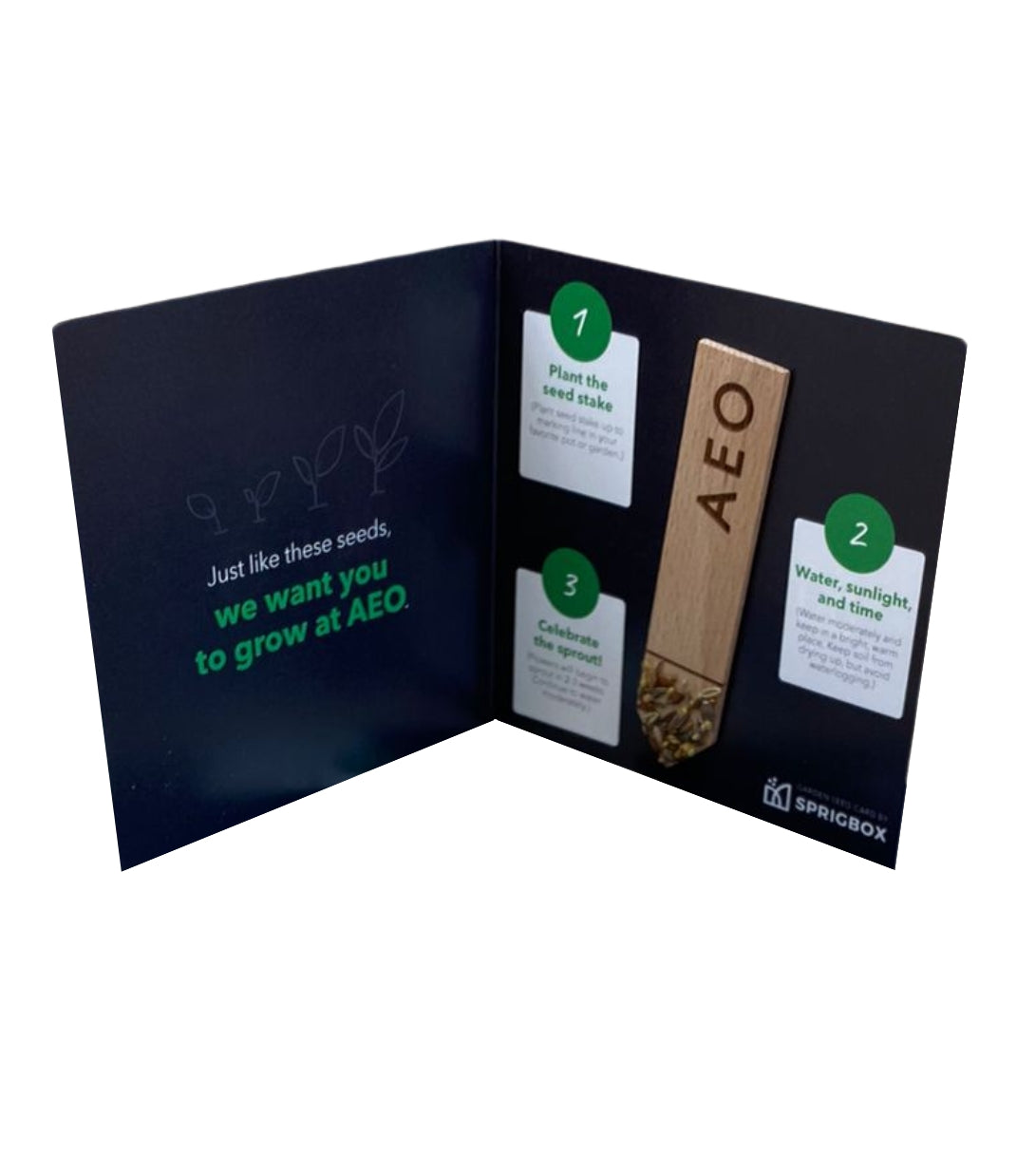 seed cards to plant Custom