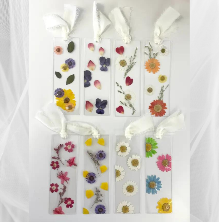 Pressed Flowers in Frame - Beautiful Flower Art