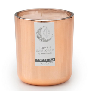 Soy Blend Candle - Sunflower & topaz