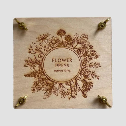 Flower Press Kit - DIY Pressed Flowers - Sprigbox